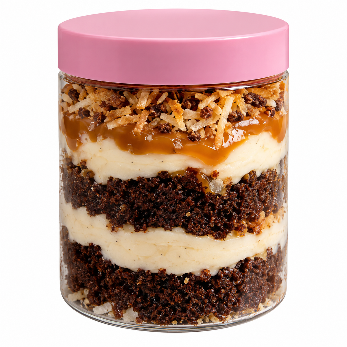 Samoas Cake Jar 8oz Jar