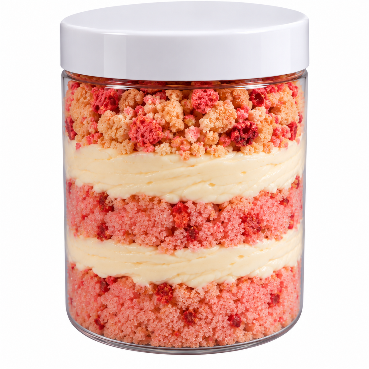 Strawberry Crunch Cake Jar 16oz