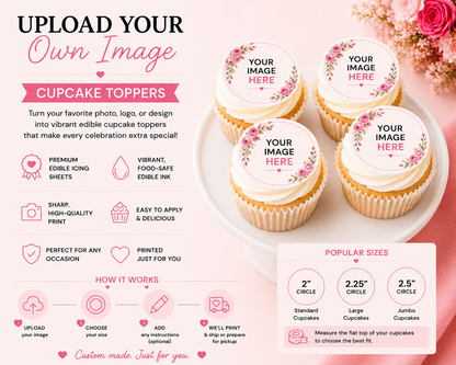 Custom Cupcake Toppers