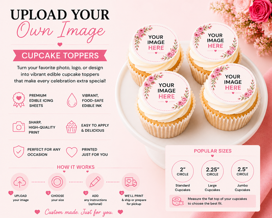 Custom Cupcake Toppers